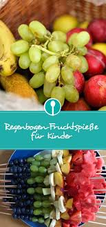 Regenbogen Fruchtspiesse Bunter Fruchtspass Fur Kleine Obstliebhaber Fruchtspiesse Mitbringsel Kindergeburtstag Regenbogen Obst