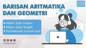 Barisan ini memiliki rasio 2 (r=2) setiap suku (kecuali suku pertama) merupakan hasil perkalian suku sebelumnya dengan 2. Suku Tengah Dan Sisipan Barisan Aritmatika Serta Geometri Youtube
