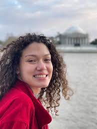 Students in the Claremont McKenna College Washington Semester: Janise  Waites, Daniela Corona, and Yesenia Rodriguez.