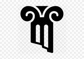 greek pillar icon column free transparent png clipart images download greek pillar icon column free