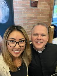 So glad to meet Fr. Chris Alar from @thedivinemercy in person and got my  books signed at the 25th Anniversary Celebration Event by @grnonline  Although I missed most of the event due