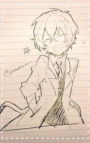 nakajima atsushi dazai osamu dazatsu stray dogs anime anime drawings sketches anime drawings