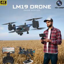 1080P Camera LM19 2.4G 4CH Osprey WiFi RC Plane Helicopter 3D RTF Drone  wLED