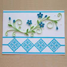 Hand inked make your own greeting card kit. Quilling Card Paper Quilling Designs Paper Quilling Patterns Quilling Designs