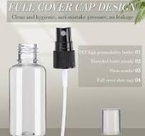 Amazon.com: 100 Pcs Mini Clear Spray Bottles 1 oz Plastic ...
