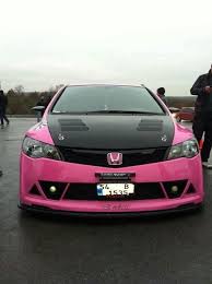 Pink Honda More Cool Pics Http Extreme Modified Com Archives Honda Civic Honda Honda Civic Si