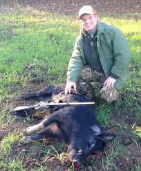 Womack kills 200 lbs hog