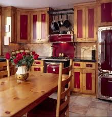 Kitchens Baths Pine Kitchen Cabinets Red Kitchen Cabinets Rustic Kitchen