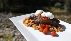 It's best if made a day ahead to let the flavor develop. Turkish Lamb Kebab With Tomato Chutney Israeli Couscous Estia Blog