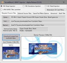 The wbfs file is the most popular wii game format, a file contains a separate wii partition, it is directly dumped from the partition. Release Wiivc Injector Script Gc Wii Homebrew Support Gbatemp Net The Independent Video Game Community