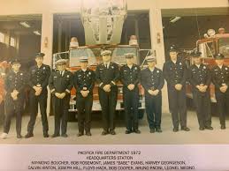 Your Pacifica Firefighters circa 1972. Zoom in for names, I'm sure many of  you were their friends and neighbors.
