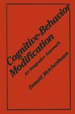 Modification of order on conviction for family violence. Cognitive Behavior Modification An Integrative Approach Donald Meichenbaum Springer