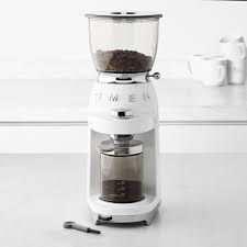 I also love the cup amount feature to make 4 to 14 cups worth of ground beans depending how much coffee i'm planning on brewing. Smeg Coffee Grinder Williams Sonoma