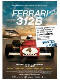 Contemporary diecast cars, trucks and vans. Ferrari 312b Movie On The 9 10 11 October 2017 Wanted In Rome