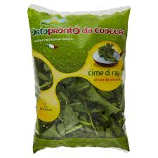 Ideali per la preparazione della nota ricetta pugliese. Ortopronto Da Cuocere Cime Di Rapa Everli