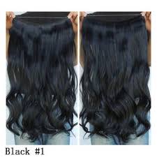 The wire hair extensions is a fast and easy way that can offer you instant transformation to thicker, longer hair without the fuss of clips, glue, weaving or tape in hair natural length: Generic Secret Halo Hair Extensions Flip In Curly Wavy Hair Extension Synthetic Women Hairpieces 20 20 Inch 1