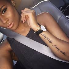 The Black Skin Tattoo World Black Girls With Tattoos Dark Skin Tattoo Shoulder Tattoos For Women