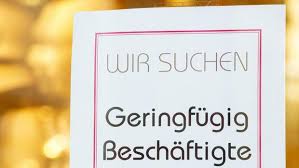 Durchschnittlich (im arithmetischen mittel) besitzt jeder. Arbeitsministerium Lehnt Anhebung Der Minijobgrenze Ab