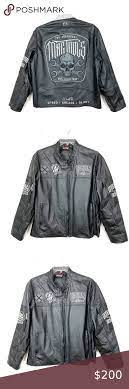 Nwot Mac Tools Mens Motorcycle Jacket Wrench Skull Motorcycle Jacket Mens Motorcycle Jacket Black Denim Jacket
