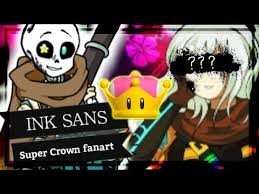 Want to discover art related to ink_sans_fanart? Speedpaint Ink Sans Super Crown Fanart By Skylle Nick Youtube