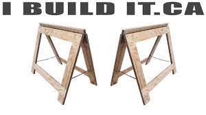 How To Make The Best Folding Saw Horses Youtube Woodworking Projects For Kids Wood Diy Woodworking
