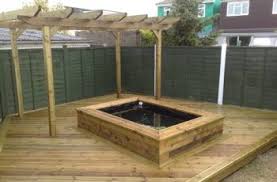 Bassin Jardin Rectangulaire Terrasse Bassin Hors Sol Design De Salle De Bain Design De Salle A Manger