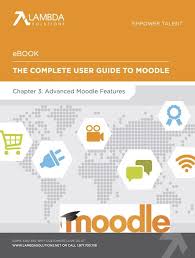 Free Ebook The Complete User Guide To Moodle Chapter 3 Online Learning Learning Management System User Guide