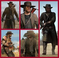 Red dead redemption 2 contains 62 outfits and 127 individual pieces of clothing (hats, coats, shirts, vests, pants, boots, gloves, neckwear, suspenders, half chaps, spurs). If There Was One Thing Rdr1 Did Better It Was The Preset Outfits Reddeadredemption