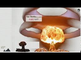 Nuclear Explosion Power Comparison Youtube It was tested in april 1954 during the castle union nuclear test and had a yield of 6.9 mt. nuclear explosion power comparison