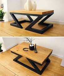 10 Easy To Build Diy Unique Coffee Tables Unique Diy Diyuniquecoffeetables Ideas Uniquecof Furniture Design Wooden Metal Furniture Design Welded Furniture