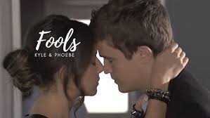 Kyle and Phoebe 2014 Kisses and Hugs part 4