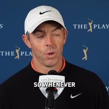 Absolutely not. I will not play Champions Tour golf." Early Tuesday  morning, Rory McIlroy talked about what it might look like when he steps  away from PGA Tour golf and the appreciation
