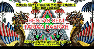 Buatlah surat undangan setengah resmi dengan dihiasi lukisan. Surat Undangan Pentas Seni Penggambar