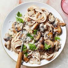 Linguine With Creamy Mushroom Sauce Recipe Creamy Mushroom Sauce Mushroom Sauce Recipe Stuffed Mushrooms