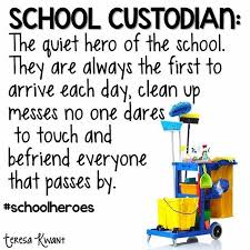 Huge Thank You To All The Custodians Out There We Love The School Custodians Bored Teachers School Custodian School Secretary