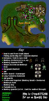 Ape Atoll = Island : R/2007Scape