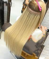 A set of quality i tip human hair extensions only start from $70 and it can last at least 5 months so you only spend $15 for one month on your head. 613 Blonde Color Straight I Tip Human Hair Extension Natural Hair Sale