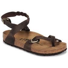 An integrated ssl procedure ensures the security of the data transmitted during credit card payments. Birkenstock Yara Leather Brown Fast Delivery Spartoo Europe Shoes Sandals Women 96 00