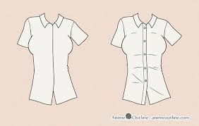 Draw anime character tutorial step by steplesson 14: How To Draw Anime Clothes Animeoutline