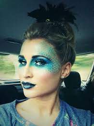 Image Result For Diy Mermaid Makeup Peacock Makeup Mermaid Makeup Tinkerbell Makeup