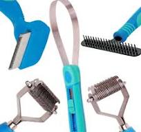 Mars Coat King Dematting Undercoat Grooming Rake Stripper Tool For Dogs And  Cats, Stainless Steel With Wooden Handle For Thick Coats, 12-Blade ...