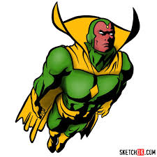 Bring the avengers to life with this avengers assemble coloring page! How To Draw Chibi Vision