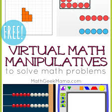 Free Online Math Manipulatives For At Home Learning Math Geek Mama Online Math Math Manipulatives Learning Math