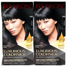 I used to color my hair blue black. 2 Revlon Luxurious Colorsilk Buttercream Permanent Hair Dye 12bb Blue Mysaverbox