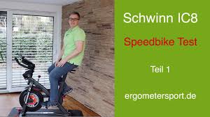 It's not going to give you the stability or heavy, substantial feel of a commercial indoor training bike. Schwinn Ic8 Speed Bike Test 2021 Ergometersport De