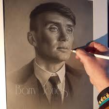 Buy Limited Print Taken From My Cillian Murphy Gangster Pastel Drawing  Online in India