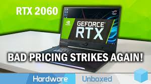 Nvidia Geforce Rtx 2060 Laptop Gpu Benchmark Fast But Badly Overpriced