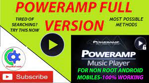 Poweramp music player full unlocker android thumb. Poweramp Full Version No Root Tired Of Searching Try This Youtube