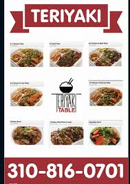 Teriyaki Table Posts Wilmington Menu Prices Restaurant Reviews Facebook