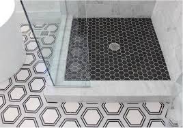 Glazed porcelain description rhythm™ creates a stunning look in your space with its geometric shape and unique design detail. Trend Alert Bathrooms With Black White Hexagons